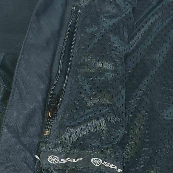 Star Motorcycles Women's Jacket Coat Black  Zip Up - Picture 6 of 10